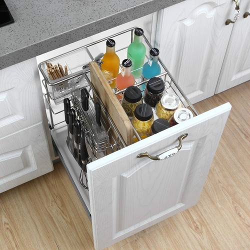 櫥柜吊柜液壓拉籃安裝方法，專業(yè)的安裝需要專業(yè)的方法